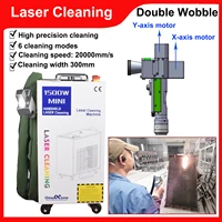 1500W Fiber Laser Cleaning Machine Industrial Rust Removal Cleaning Oil Paint for Metal Cleaning Width 300MM EU Stock 1