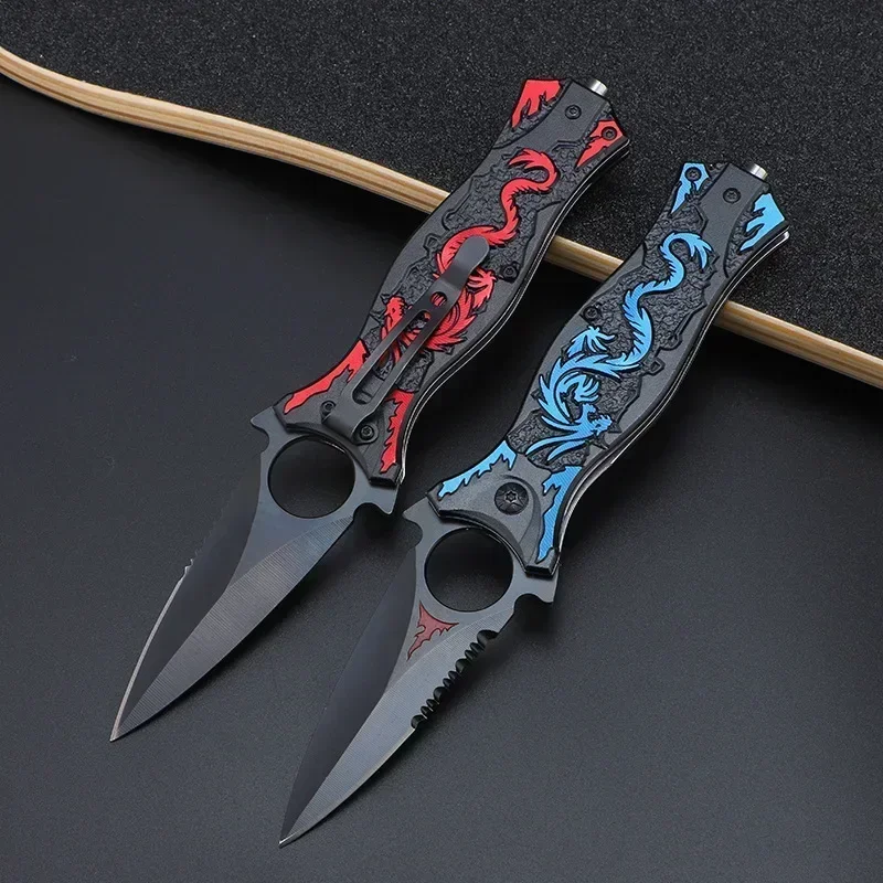 

Outdoor Mini Tactical Blade Sharp High Hardness Camping Self Defense Knife Field Stainless Steel Kitchen Folding Knife