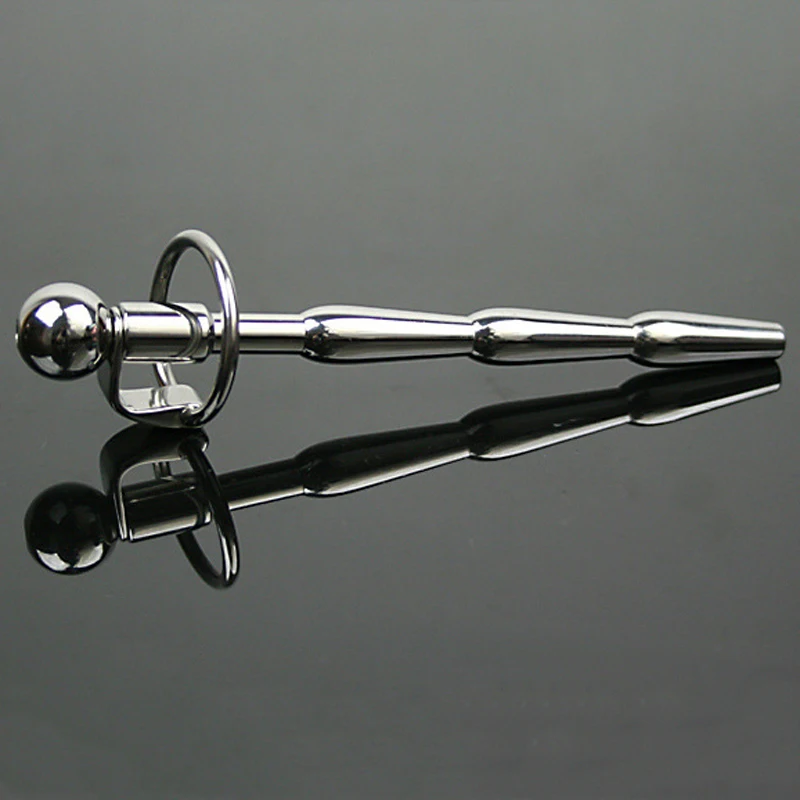 Slave Urethral Sound Penis Plug Cock Ring Adult Sex Toys For Men Cbt Urethral Dilators Stimulators Metal Sounding Rod