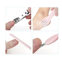 Foot repair tool 8 Pcs Set stainless steel footboard file, professional for removing dead skin and calluses, foot care beauty 2