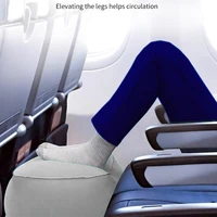 Inflatable Foot Rest Pillow For Travel Portable Adjustable Three Layers Height Stool For Foot Rest Leg Cushion Pillow 2