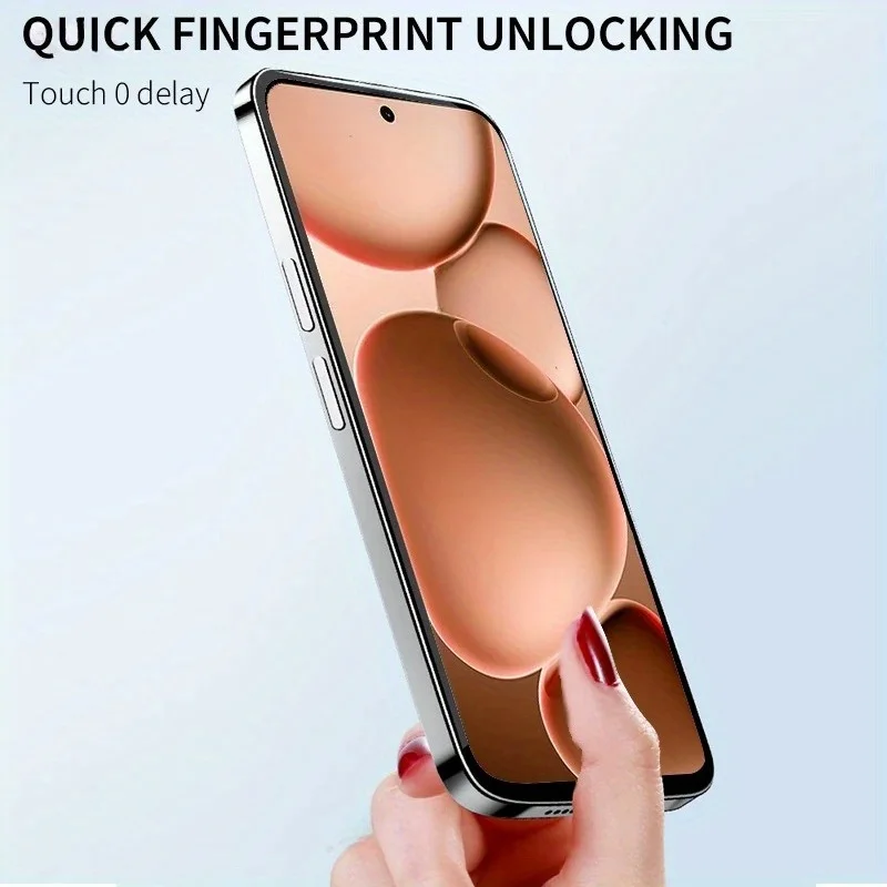 3-Pack Hydrogel Anti-Scratch & Fingerprint-Resistant TPU Film