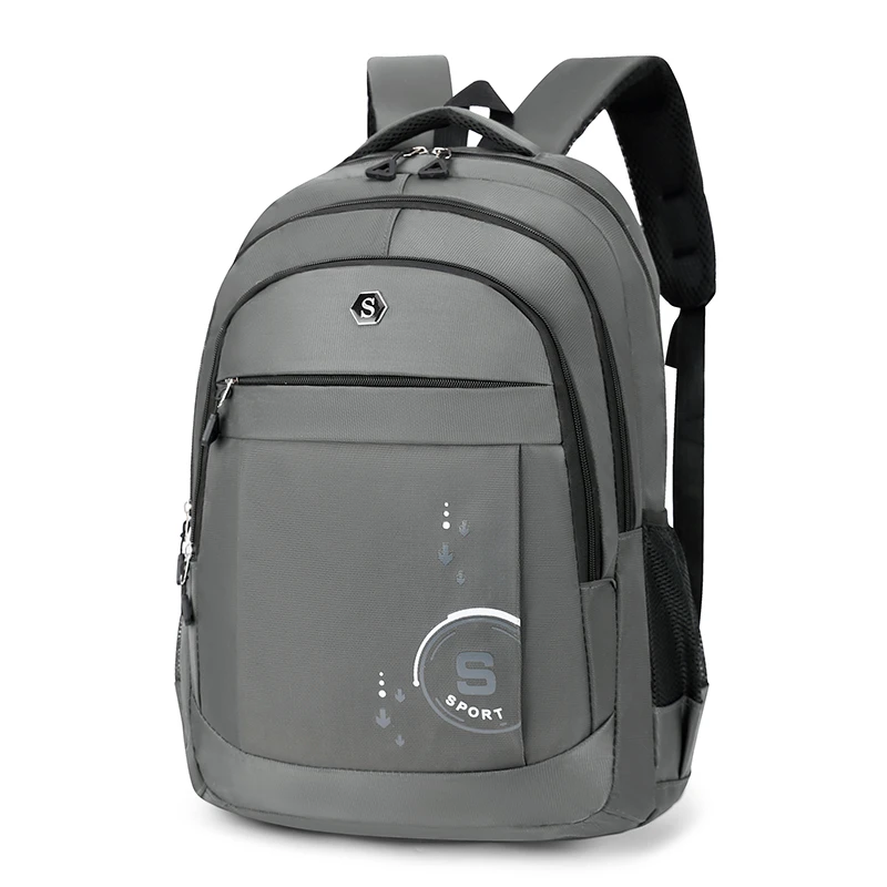 Unisex backpack - large capacity, made of durable Oxford fabric, adjustable shoulder strap, minimalist style backpack