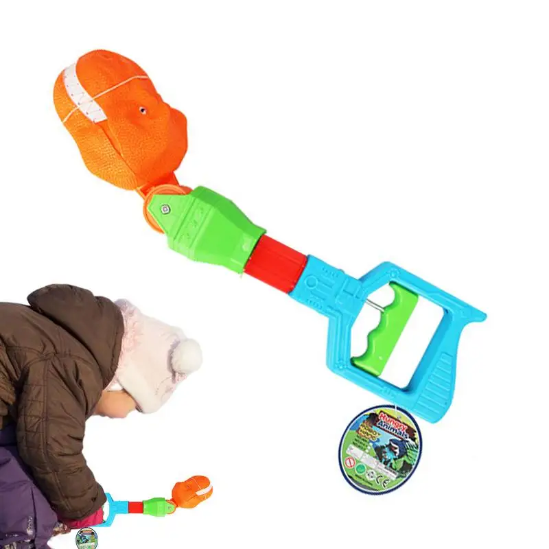 

Grabber For Kids Interactive Robot Hand Grabber Toy Kid Reusable Tong Trash Picker Cartoon Garbage Picking Tool Prank