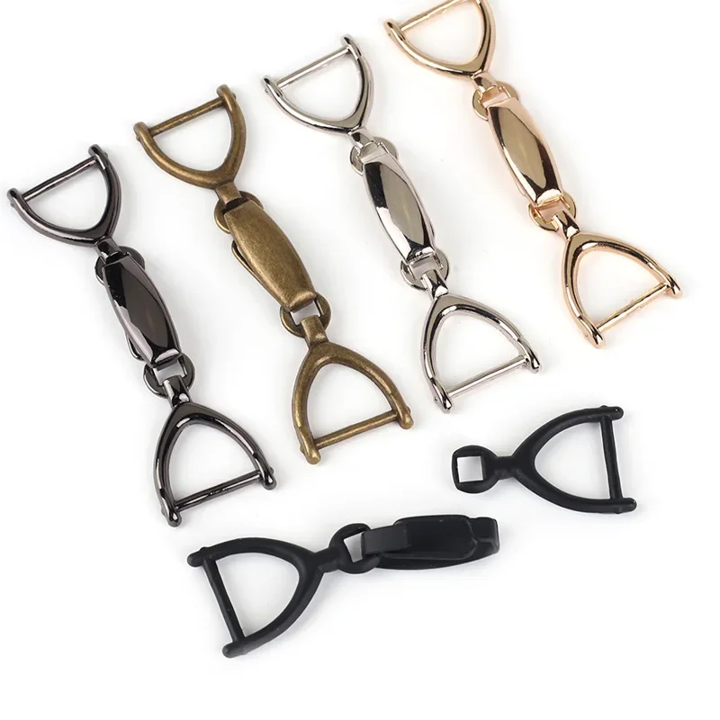 3pcs Metal Buckle Clothes Shoes Accessories Head Adjustment Decorative Belt Buckle Buttons Sewing Accessories