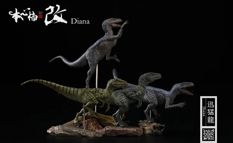 ジュラシック-恐竜の置物,10cm,ユニット - AliExpress