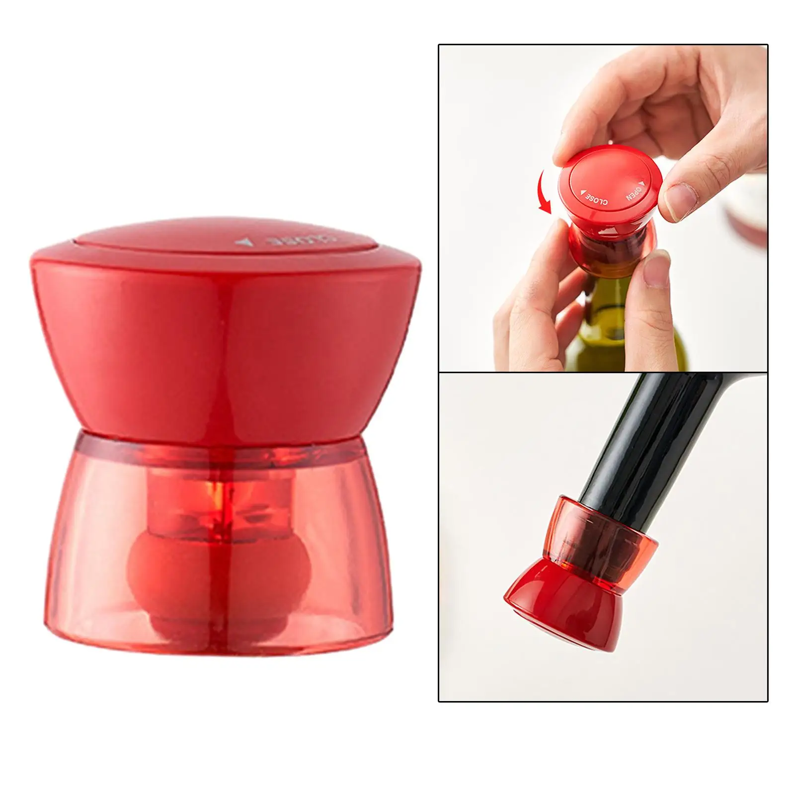 Wine Bottle Stopper Wine Saver Pump for Wine Bottles Hotels Restaurants