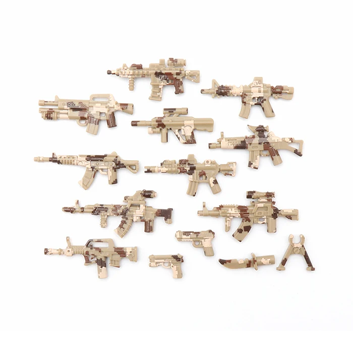Military Armored Vehicle and Special Forces Building Block Toy Set