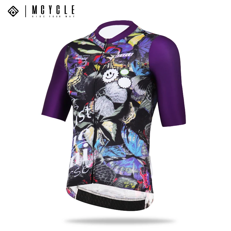 Mcycle Summer Professional Bicycle Clothes Customizable Breathable Bike Jersey Top Quick Drying Cycling Jersey Women