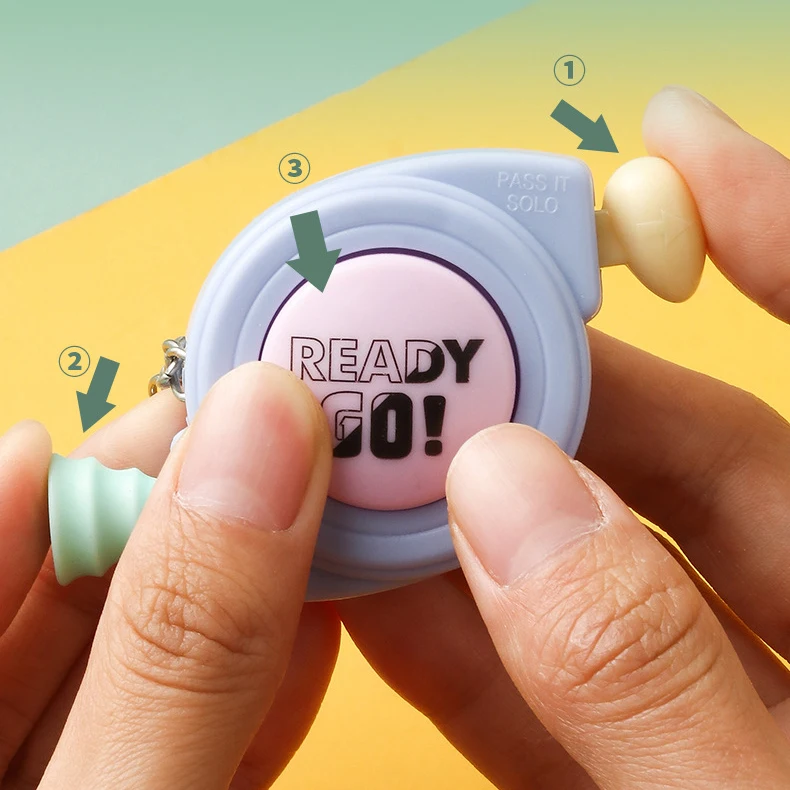 1PC Mini Handheld Electronic Game Machine Memory Master Cube Candy Color Children's Puzzle Memory Training Interactive Game Toys 3