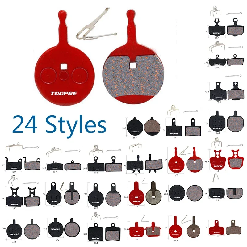 1pair Universal MTB Mountain Bicycle Brake Pads Pair For Multi-style Mountain Road Bike Parts Bicycle Brake Disc