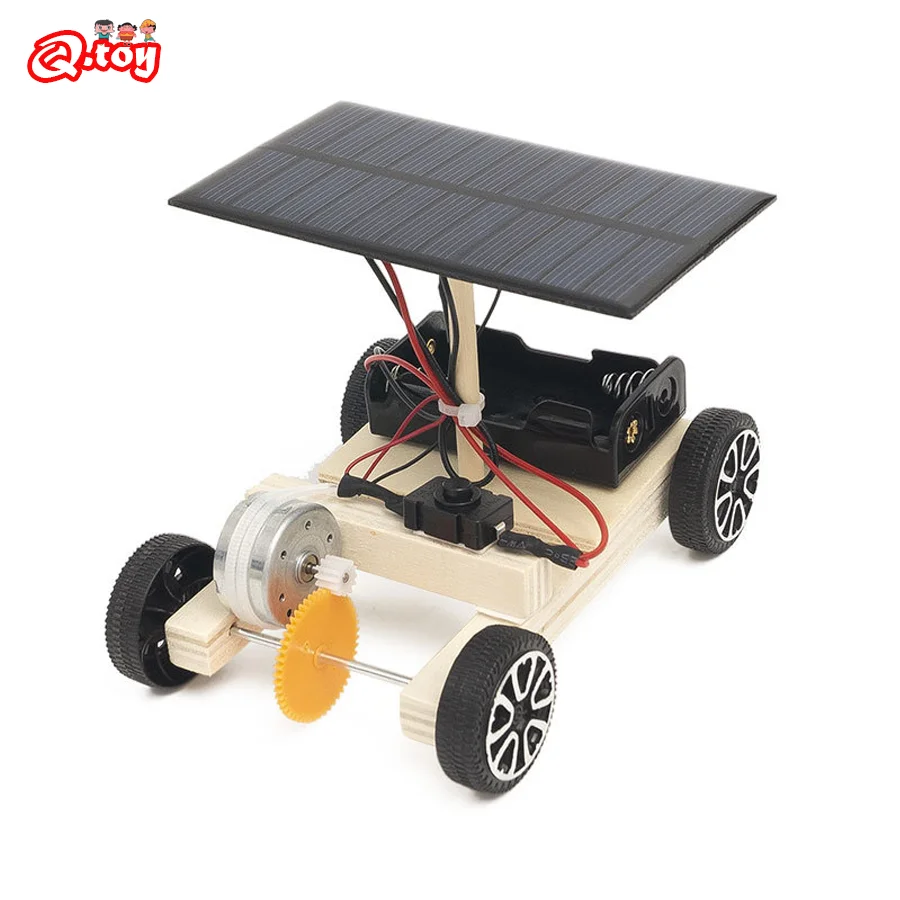 

DIY Solar Electric Car Technologia Science Toys Children Experimental Tool Kit Learning Education Games for Kids Teaching Aid