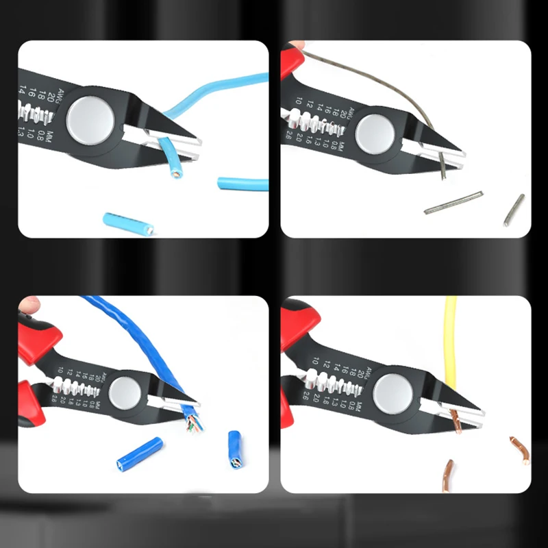 Wire Stripper Pliers Automatic Stripping Cutter Cable Wire Crimping Electrician - Image 6