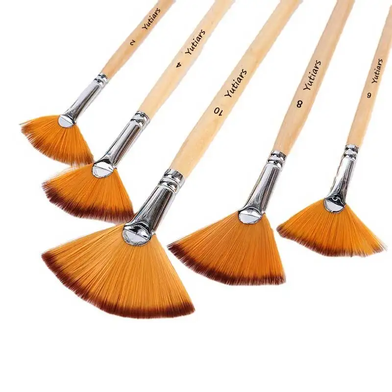 Fan Paint Brush Set 1