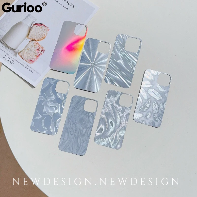 Luxury Gradient Glitter Bling Laser Cardboard Accessory