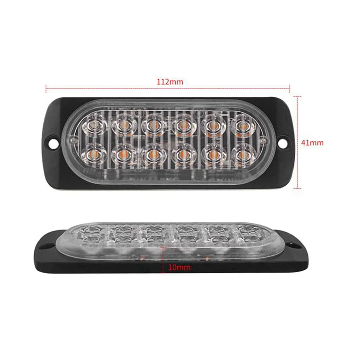 ȸ   LED  DC12-24V Ⱦ  , 12LED 112x41mm, F