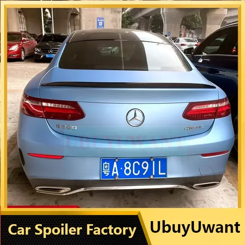 

EPFBSQP автомобильный спойлер из углеродного волокна для Mercedes Benz E класса W213 Coupe/W238 2015-2017 am g стиль автомобиля