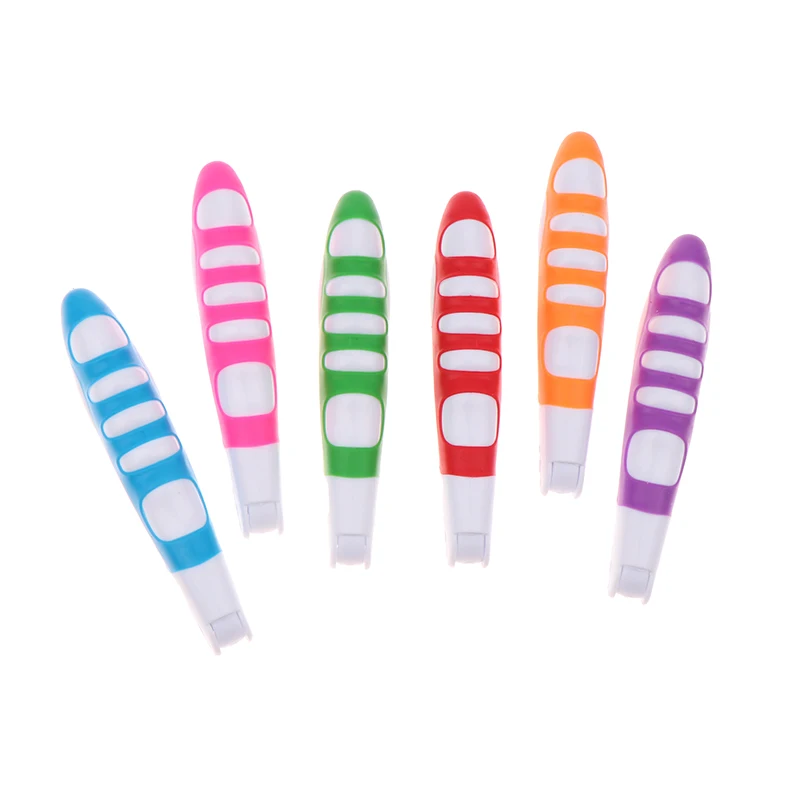 1Pcs 일회용 접이식 칫솔 위생 구강 여행 캠핑 칫솔 하이킹 칫솔 치아 청소 도구