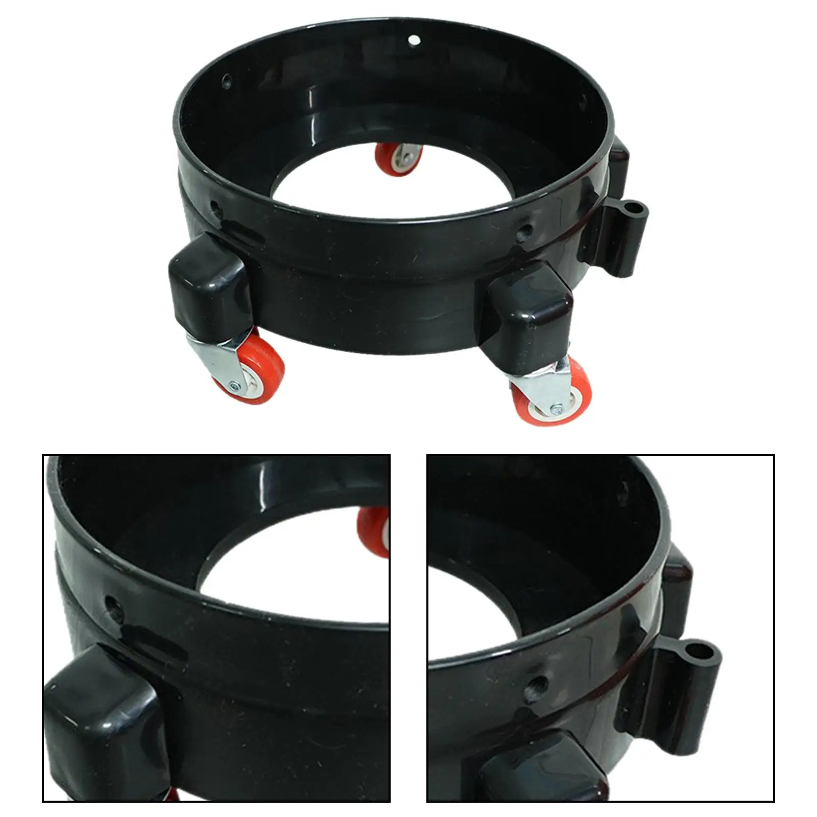 

Swivel Casters Multifunctional Car Wash Rolling Bucket Dolly for Detailing Painting Cleaner Trucks Construction Workers Waxing
