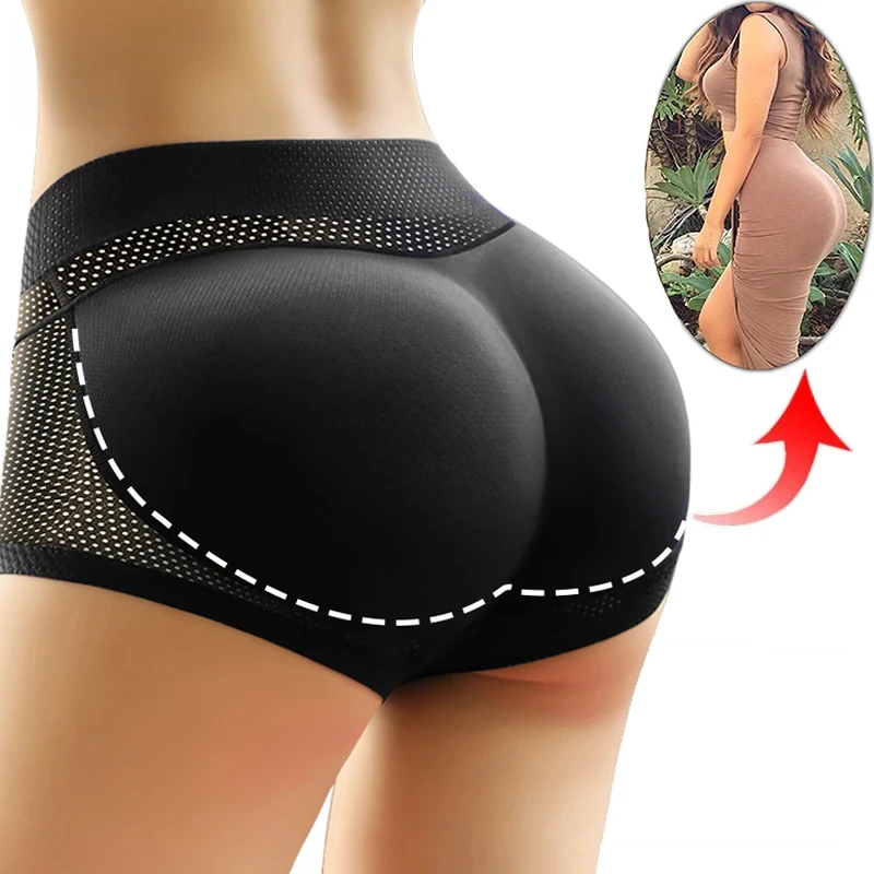 

Fake Ass Buttocks Hip Pads Women Padded Push Up Panties Butt Lifter Shaper Invisible Control Panties Briefs Underwear Lingerie