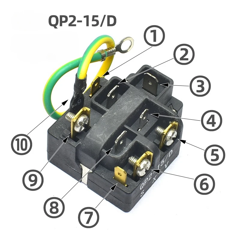 Refrigerador Starter Peças de Reposição Qp215 d 10pin