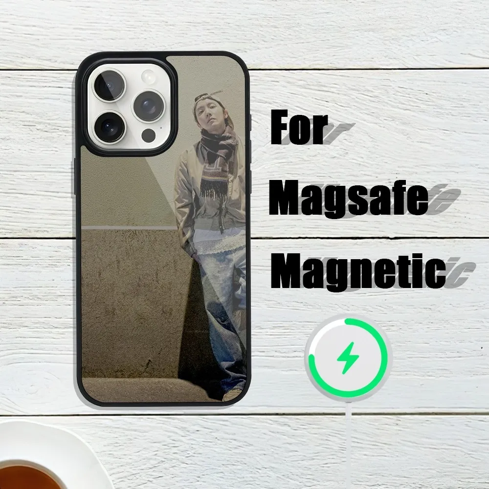 Singer j-hope Hope on the Street Phone Case For iphone 13 Plus 12 14 Mini 11 Max 15 Pro Magsafe Magnetic Wireless Charging Shell 5