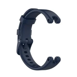 Sport Silicone Watch Band Wrist Strap Replacement Bracelet for Smartwatch Accessories (Midnight Blue)
