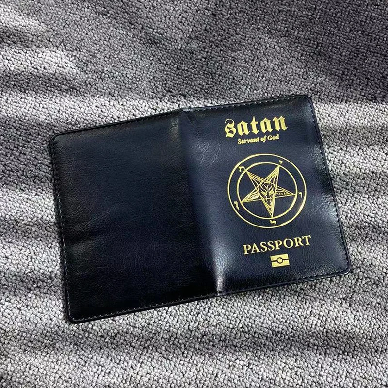 Portadocumenti Da Viaggio Con Mappa - Custodia Passaporto Impermeabile, Grigio Scuro - Foto 13