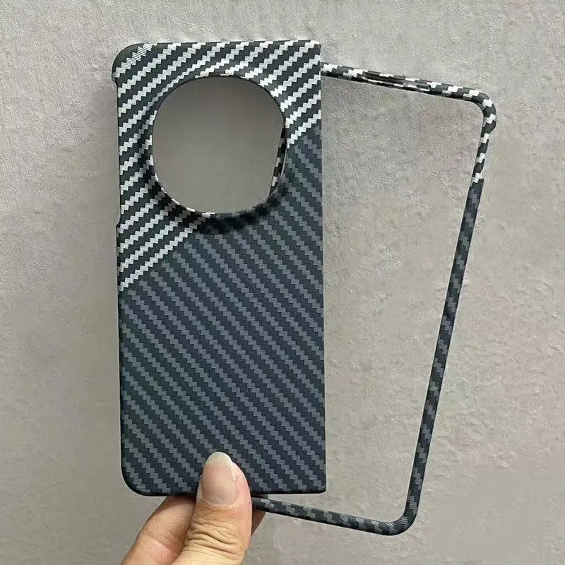 Carbon Fiber Hard Cover Plastic Back Protection Case