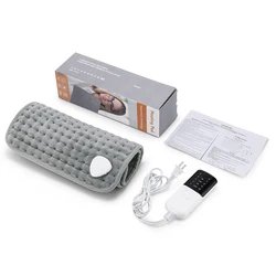 Adjustable Electric Heating Pad Blanket - Washable, Soft Warmth for Abdomen, Shoulders, Knees & Legs (US Plug(100V - 130V))