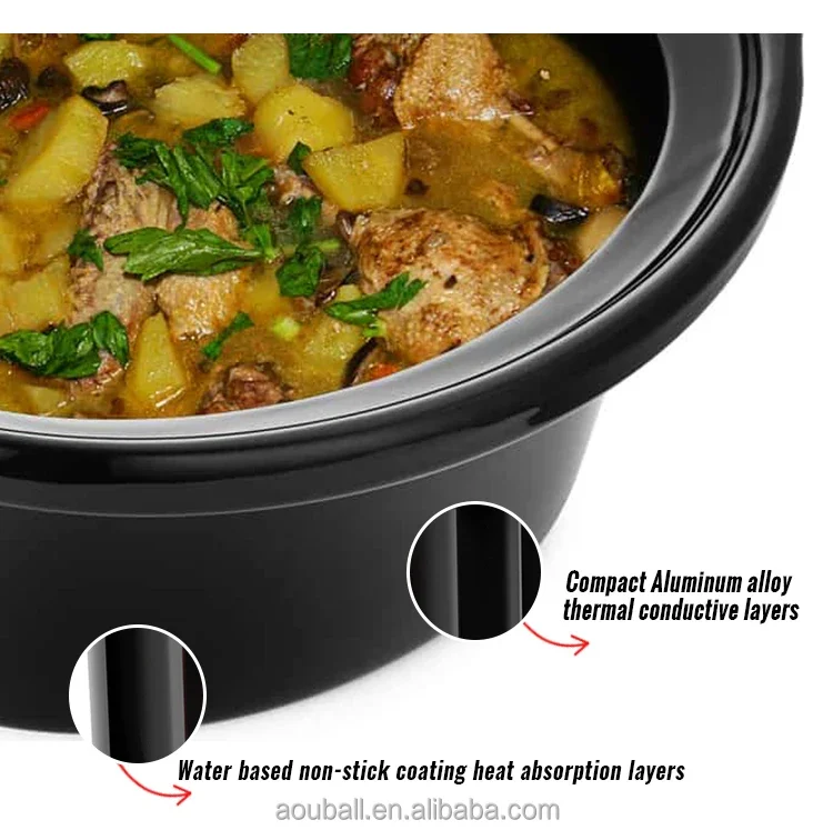 Household Fully Automatic Soup Electric Slow Cooker Automatic Slow Cooker