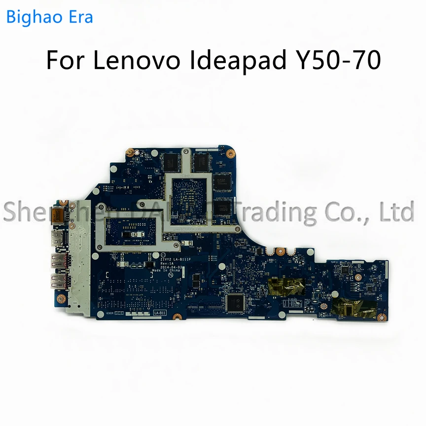 Placa-mãe para Lenovo Ideapad La-b111p Y5070 Placa-mãe com i5 I74710hq I7-4720hq Gtx960 860m 4gb Gpu Fru:5b20h29178 Zivy2-laptop - Imagem 2