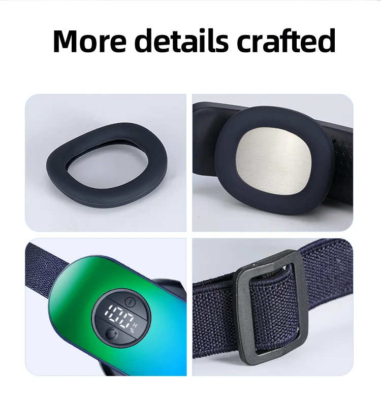 Eye Massage Device 4.5W Cold Hot Compress Dual Type-C Intelligent Visual Display 3-level Adjust Low decibel Relieve Eye Fatigue 18