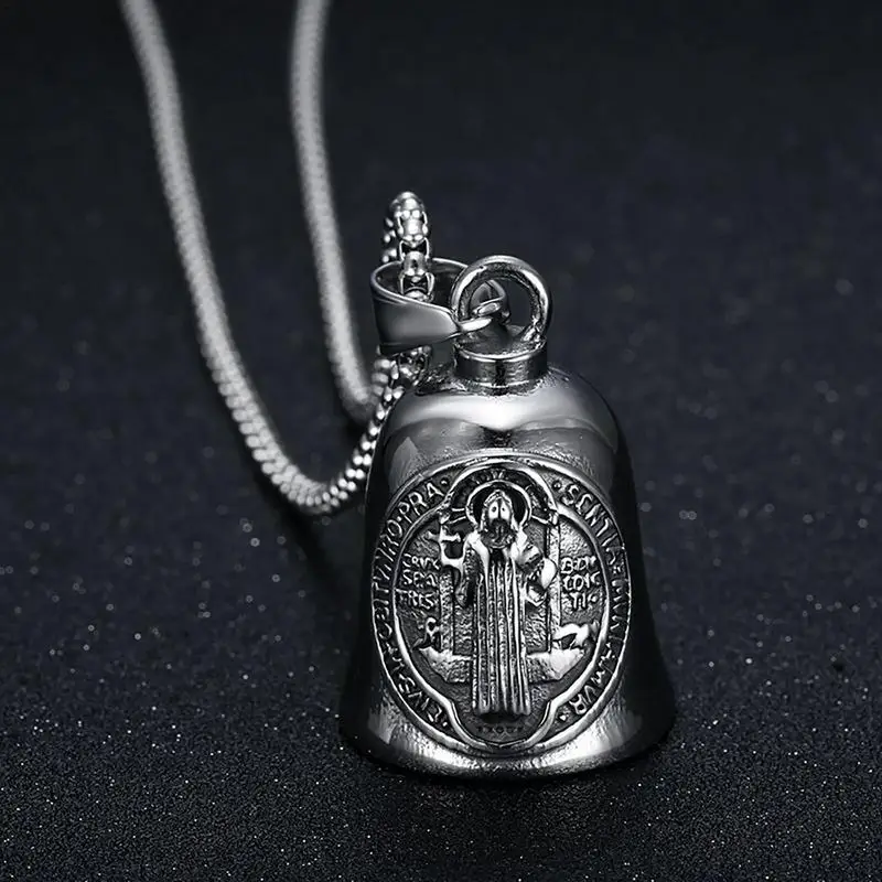 Campanello Portafortuna Per Uomini E Donne Campana Con Design Di Esorcismo Santo Per Buona Fortuna In Strada Campana Custode Per Viaggi In Moto
