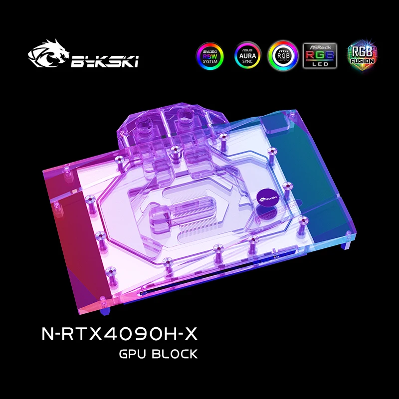 グラフィックボード・グラボ・ビデオカード bykski N-RTX4090H-X