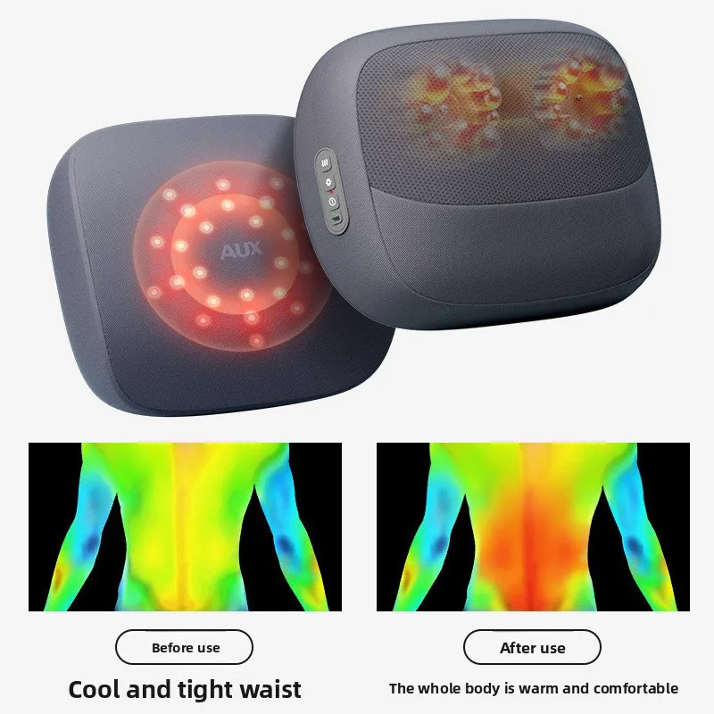 Massage Pillow Multi-functional Household Smart and Kneading with Trapezius Muscle While Filling