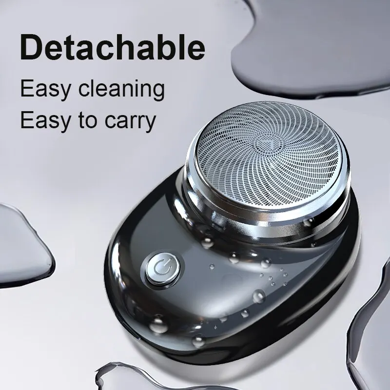 Razor Shaver Electric Charging Mini Pocket Travel Portable Wireless Detachable Facial Beard Body Hair Trimmer