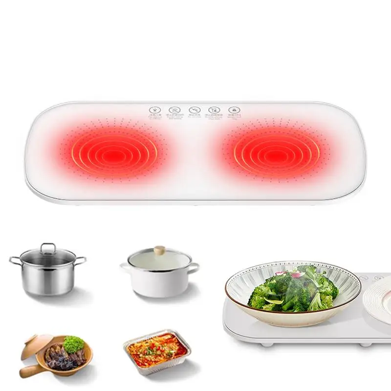 

Electric Heating Tray Warming Plate For Food Fast Heating Electric Server Warming Tray Food Warmer For Dinners Buffets Parties