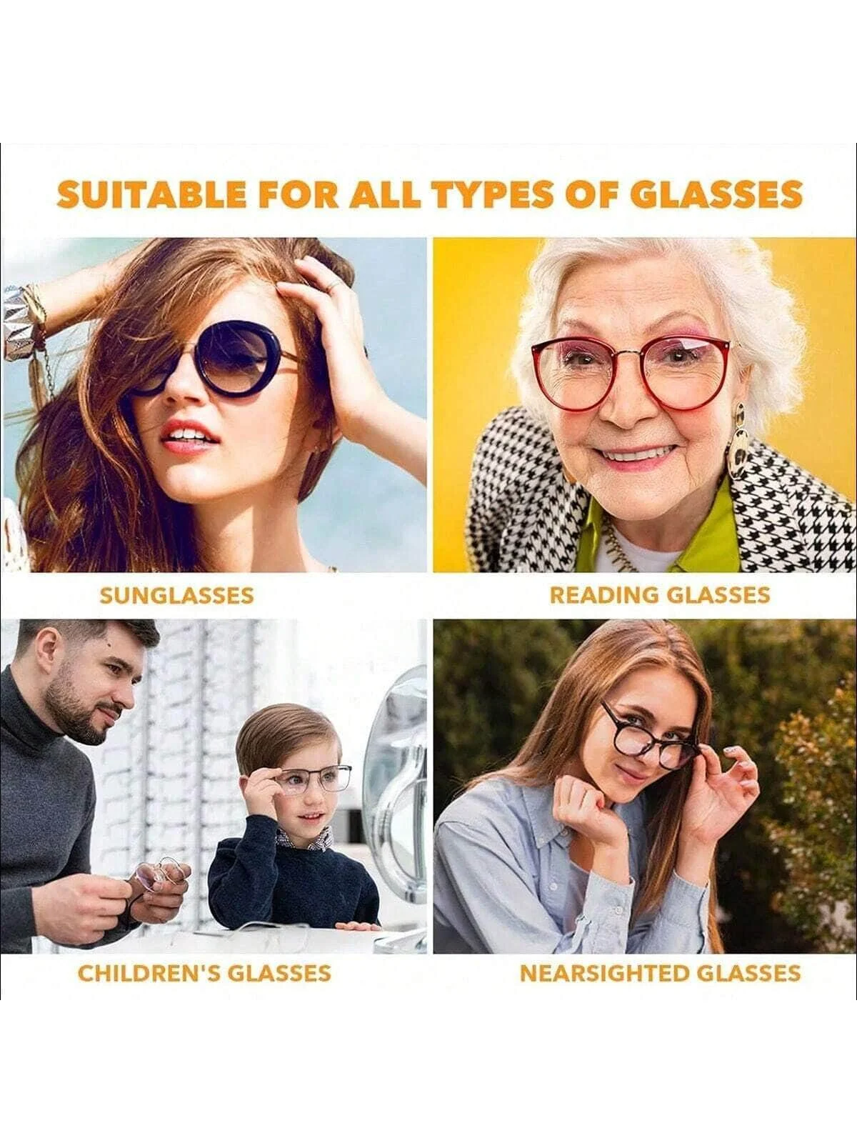 안경 수리 키트 - 안경 수리 도구 상자, 시계 수리 상자 - 정밀 나사가 포함된 안경 나사 키트, 드라이버