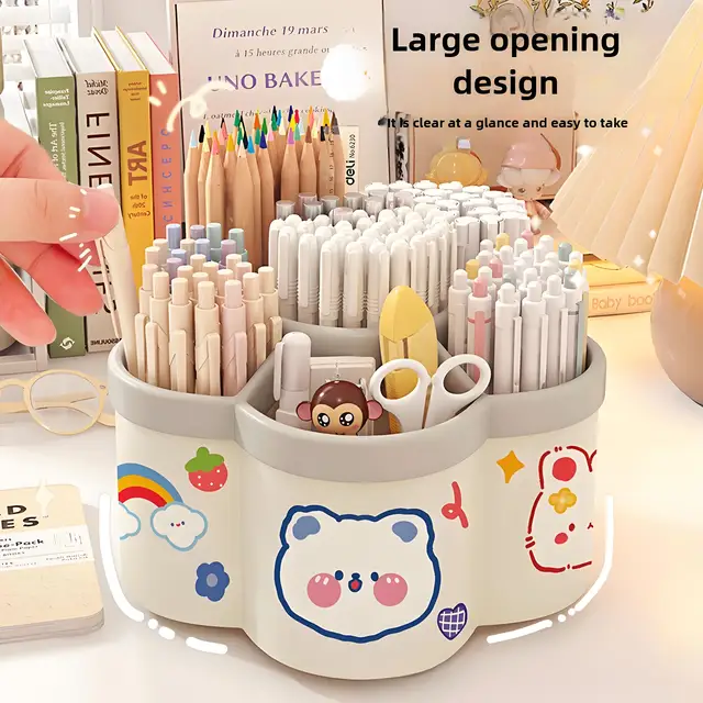 Rotating Pen Holder Organizer 1
