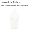 100pcs 5x15cm Glossy Clear Plastic Bag Eco-friendly Smell Proof Waterproof Flat Bottom Heat Seal Vacuum Pouches with Tear Notch 4