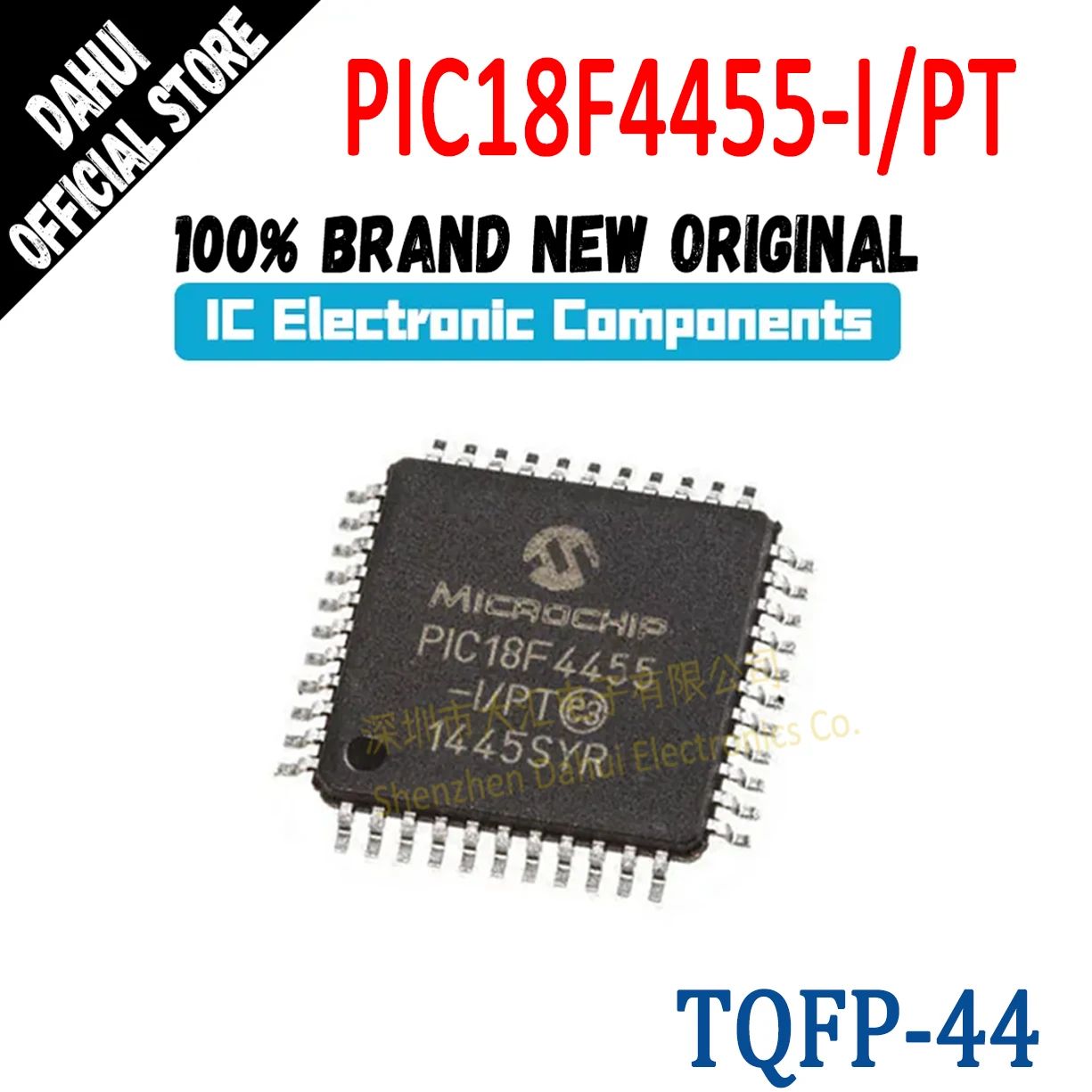 

PIC18F4455-I/PT PIC18F4455-I PIC18F4455 PIC18F PIC18 PIC IC MCU Chip TQFP-44