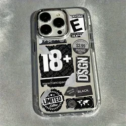 Stylish Lightweight Transparent Electroplated Frame Phone Case - Shock - Absorbing, Non - Slip, Fashionable Design - iPhone 15 Plus (Clear)