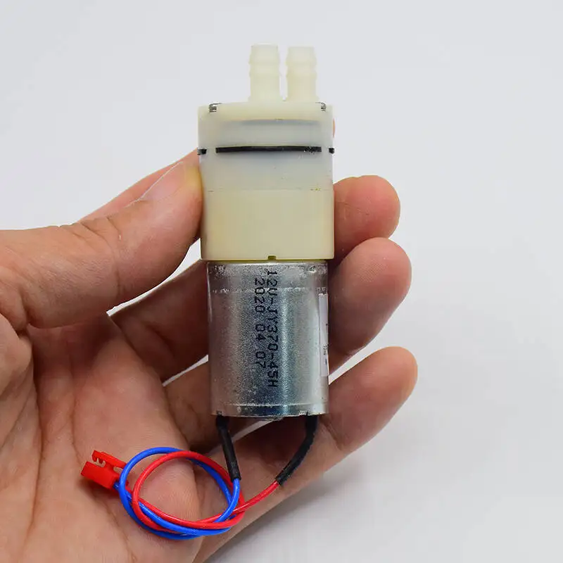 Mini selbstansaugende Membran Wasserpumpe Micro 370 Motor Wasser Pumpe DC  12V 5W Saug Wasser Flow Control pumpe Motor OD 4,4mm - AliExpress