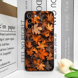 Hand - Painted Autumn Maple Leaf Phone Case - Artistic Soft Cover with Unique Design - Motorola Moto S30 Pro (M - C1662T2)