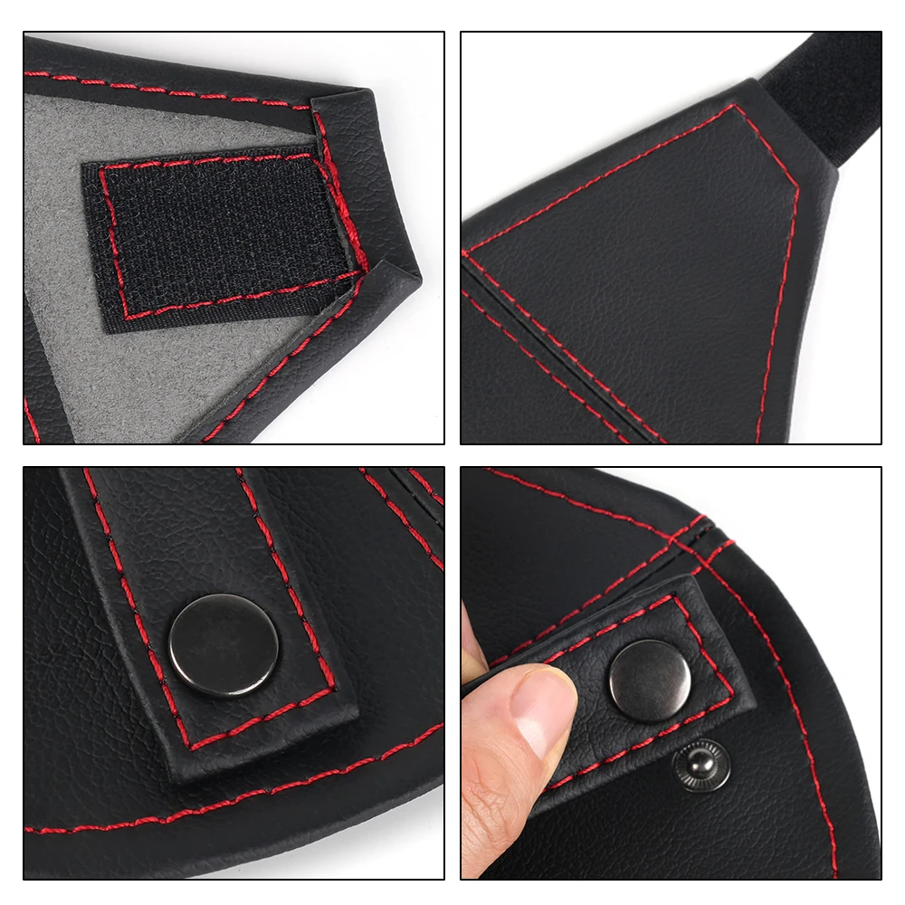 Seat Belt Protector PU Leather Car Racing Bucket Seatbelt Guide for Car