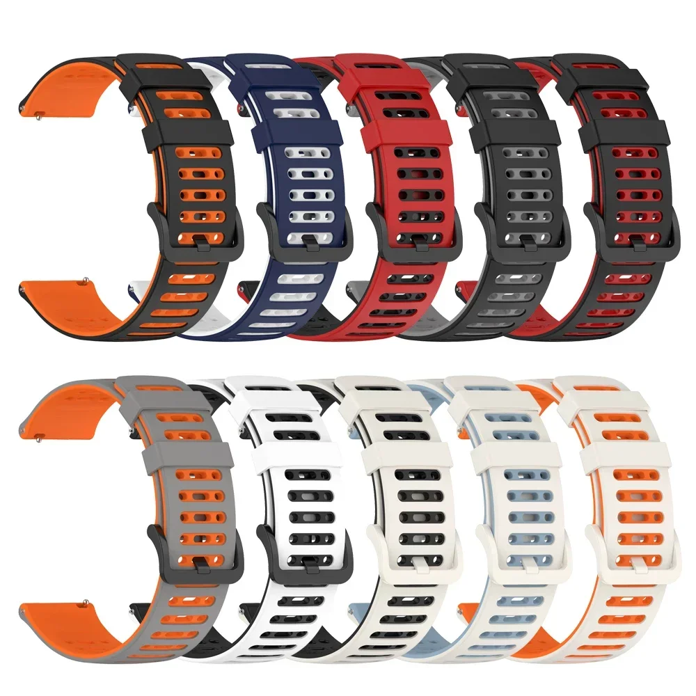 Universal 22mm Replacement Sport Watch Strap - Enhanced Comfort and Style