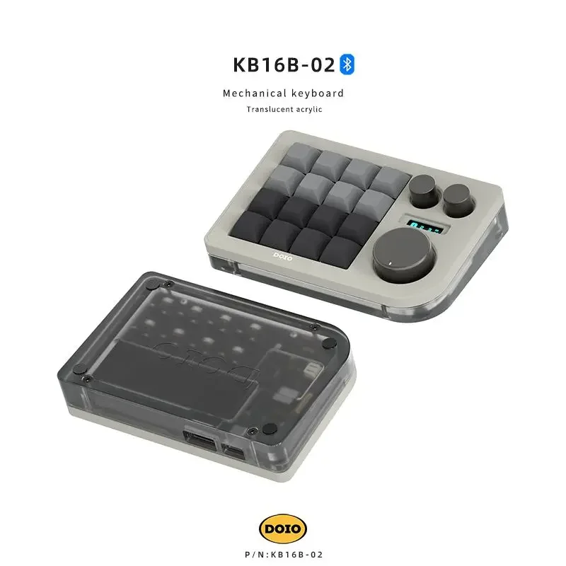 DOIO KB16B-02 Sky Blue　Bluetooth対応　本体のみ DOIO KB16B-02 Sky Blue Bluetooth対応 本体のみ