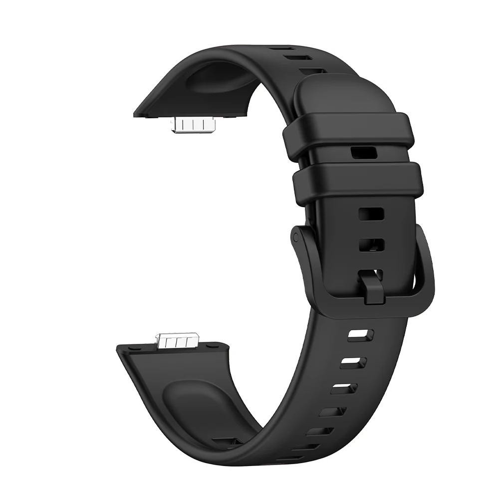Colorful Silicone Strap with Buckle