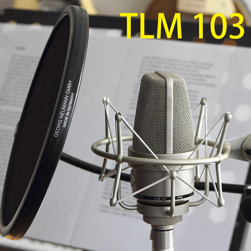 TLM103 tlm 103 condenser microphone profissional Vocal mic For Podcast Studio Recording Extremely low self-noise